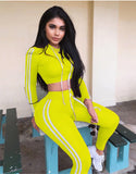(S-L) 💋 Hooded Drawstring Top And High Waist PantsSet