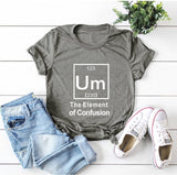 Women Casual Short Round Hipster Alphabet Graphic  T-Shirt